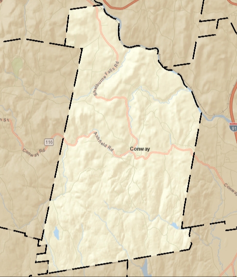 Overview map of conway